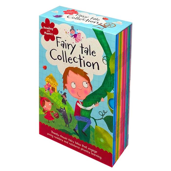Fairy tale Collection Reading with Phonics 20 Books - Helvetic 