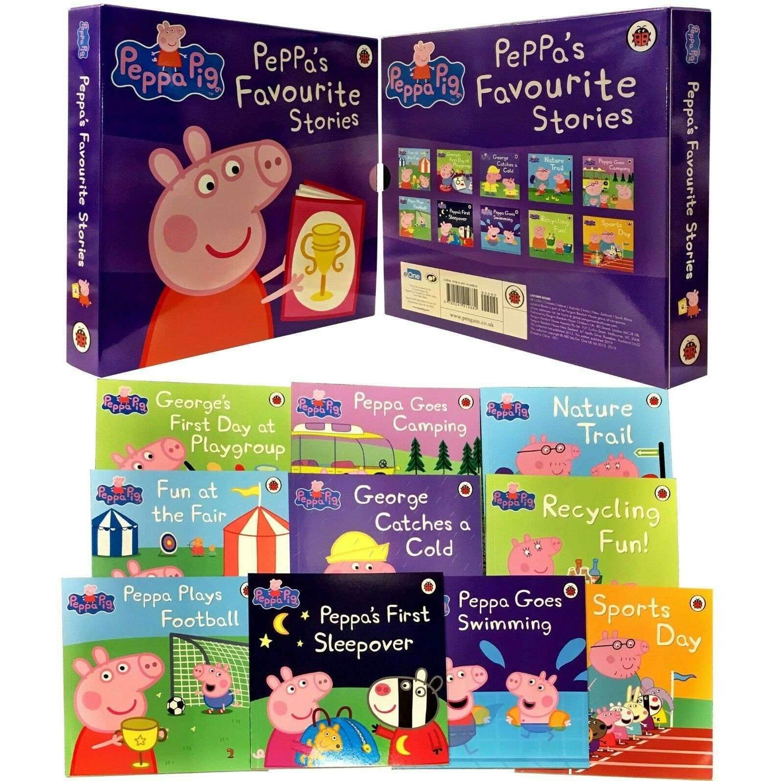 Peppa Pig Favourite Stories 10 Books - Helvetic Institute Books